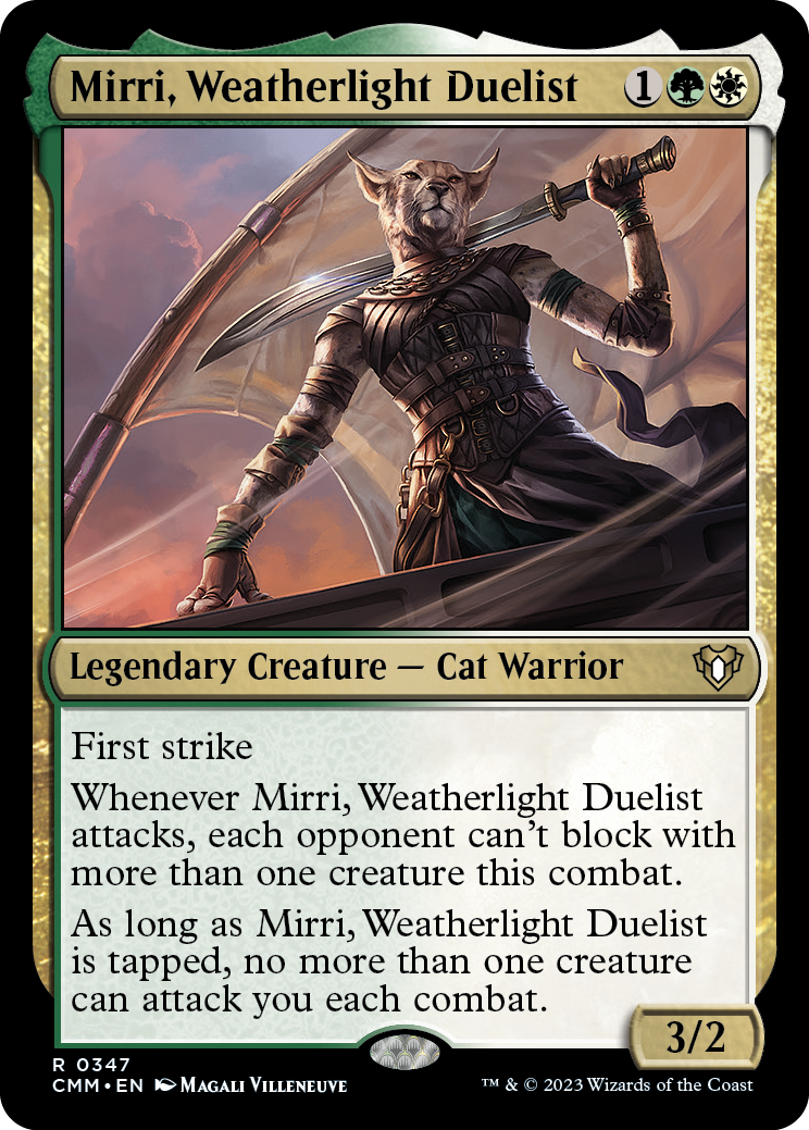 Mirri, Weatherlight Duelist [Commander Masters] | L.A. Mood Comics and Games