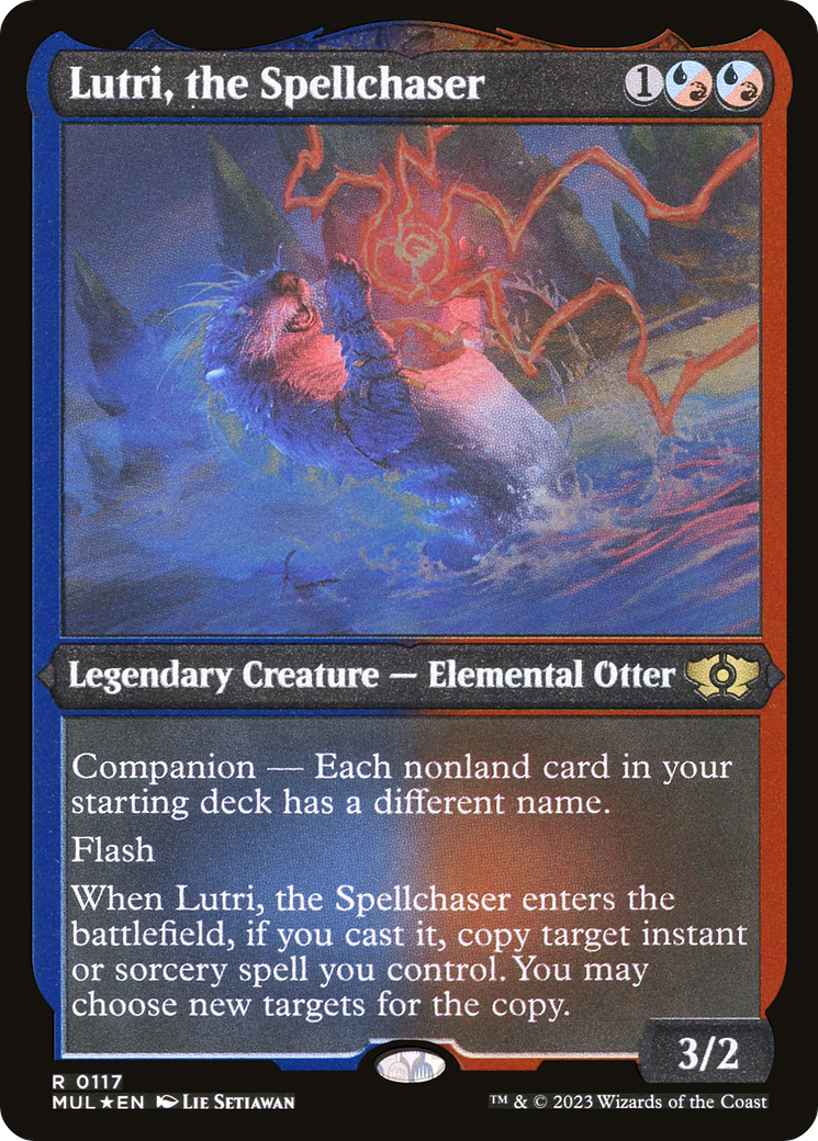 Lutri, the Spellchaser (Foil Etched) [Multiverse Legends] | L.A. Mood Comics and Games