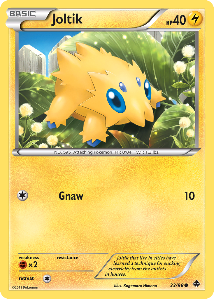 Joltik (33/98) [Black & White: Emerging Powers] | L.A. Mood Comics and Games