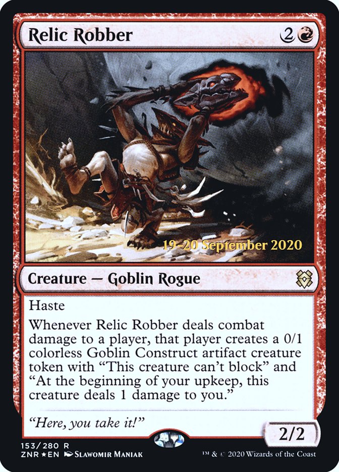 Relic Robber [Zendikar Rising Prerelease Promos] | L.A. Mood Comics and Games