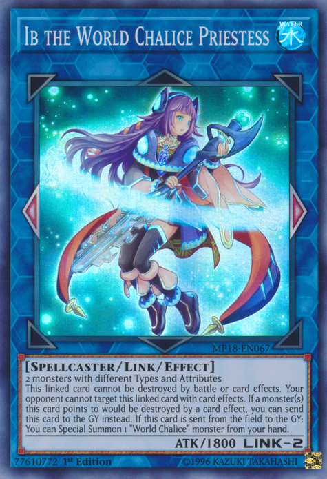 Ib the World Chalice Priestess [MP18-EN067] Super Rare | L.A. Mood Comics and Games