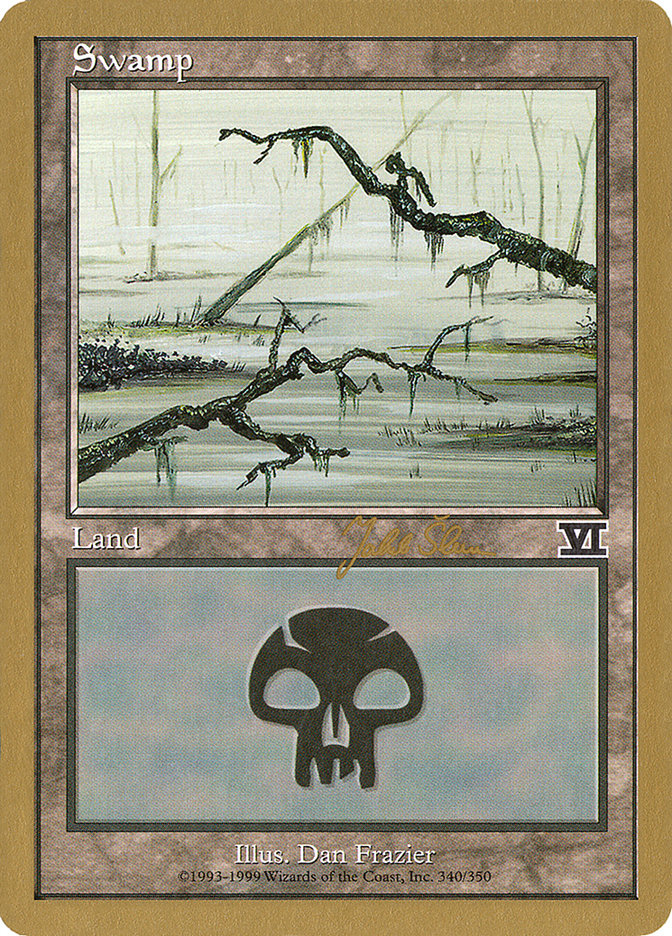 Swamp (js340b) (Jakub Slemr) [World Championship Decks 1999] | L.A. Mood Comics and Games