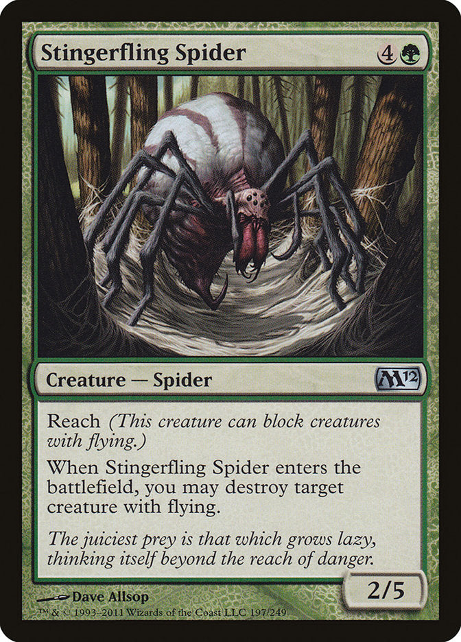 Stingerfling Spider [Magic 2012] | L.A. Mood Comics and Games