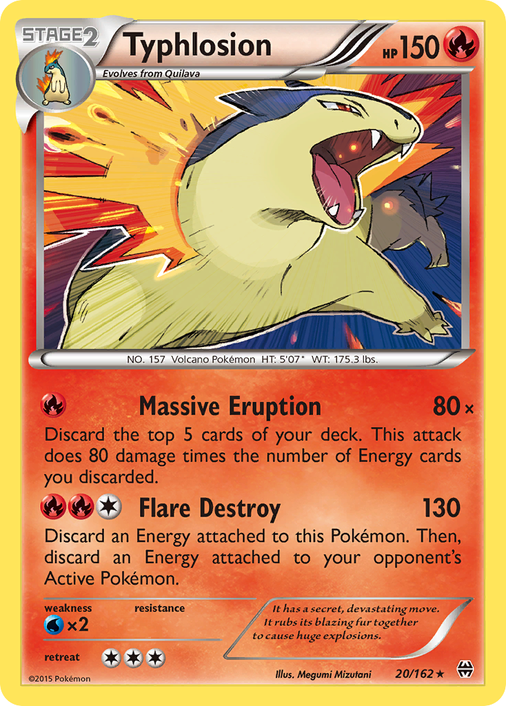 Typhlosion (20/162) [XY: BREAKthrough] | L.A. Mood Comics and Games