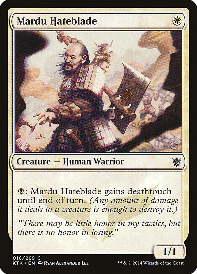 Mardu Hateblade [Khans of Tarkir] | L.A. Mood Comics and Games