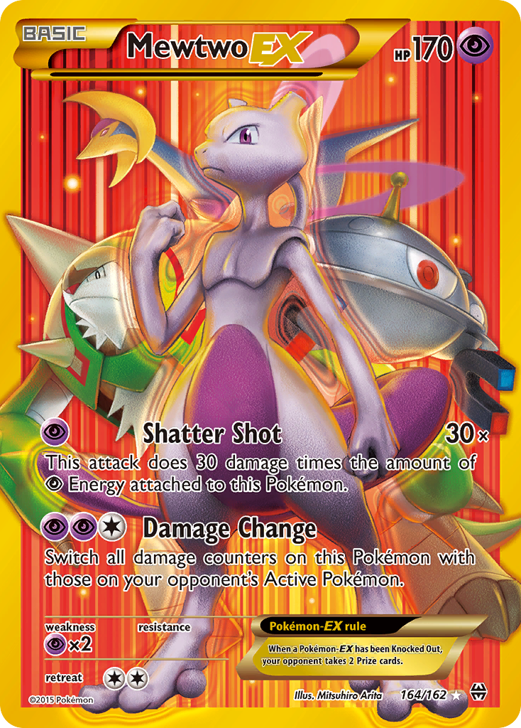 Mewtwo EX (164/162) [XY: BREAKthrough] | L.A. Mood Comics and Games