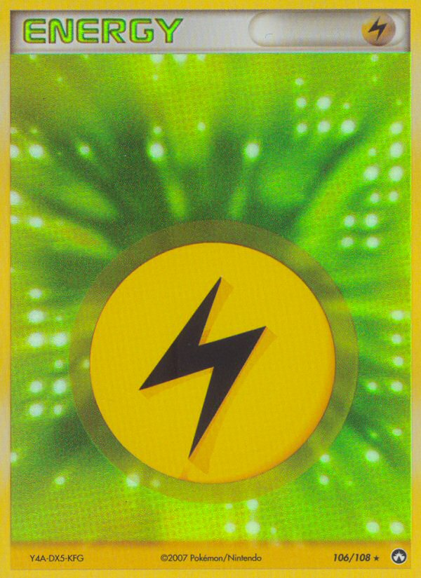 Lightning Energy (106/108) [EX: Power Keepers] | L.A. Mood Comics and Games