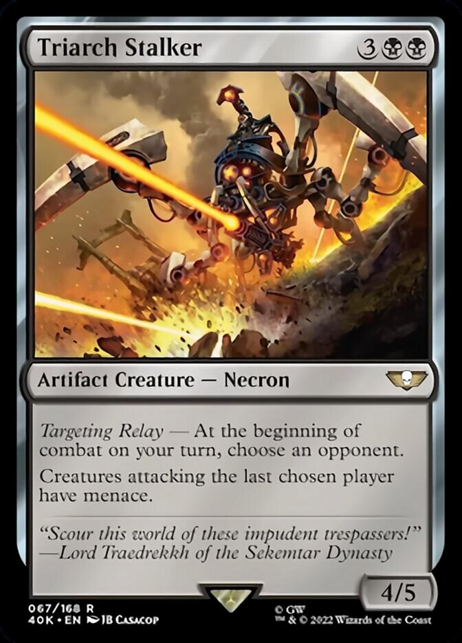 Triarch Stalker (Surge Foil) [Warhammer 40,000] | L.A. Mood Comics and Games