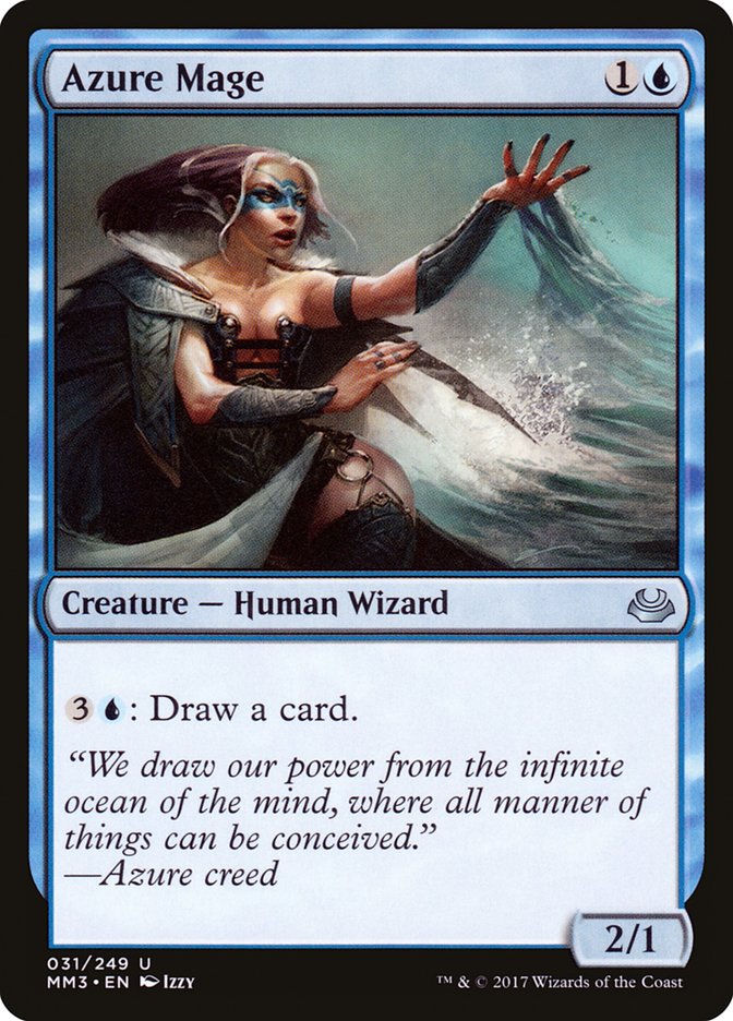 Azure Mage [Modern Masters 2017] | L.A. Mood Comics and Games