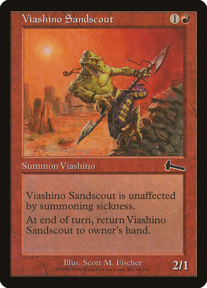 Viashino Sandscout [Urza's Legacy] | L.A. Mood Comics and Games