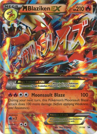 M Blaziken EX (XY86) (Jumbo Card) [XY: Black Star Promos] | L.A. Mood Comics and Games