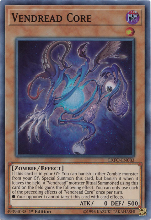 Vendread Core [EXFO-EN083] Super Rare | L.A. Mood Comics and Games