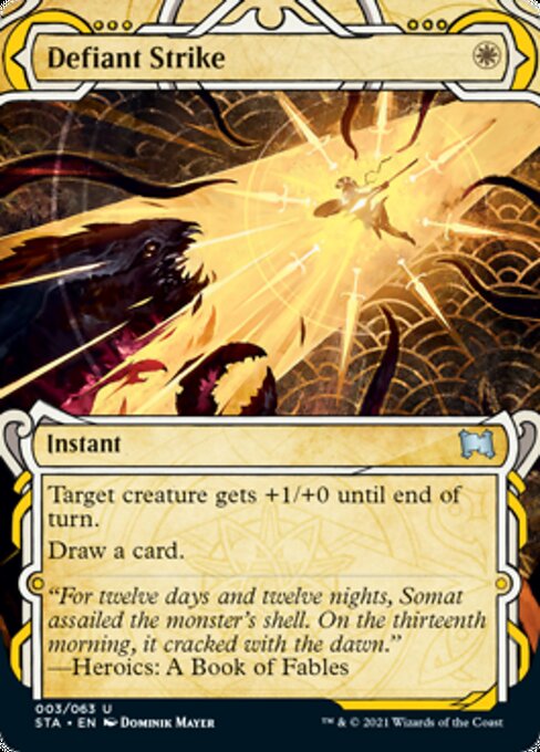Defiant Strike [Strixhaven: School of Mages Mystical Archive] | L.A. Mood Comics and Games