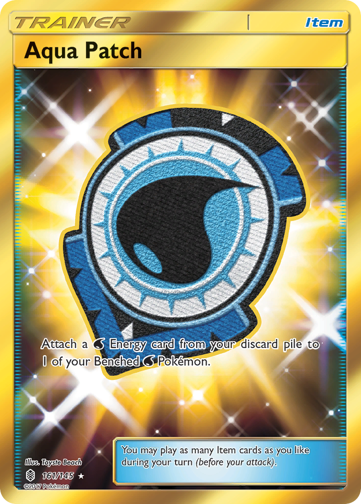 Aqua Patch (161/145) [Sun & Moon: Guardians Rising] | L.A. Mood Comics and Games