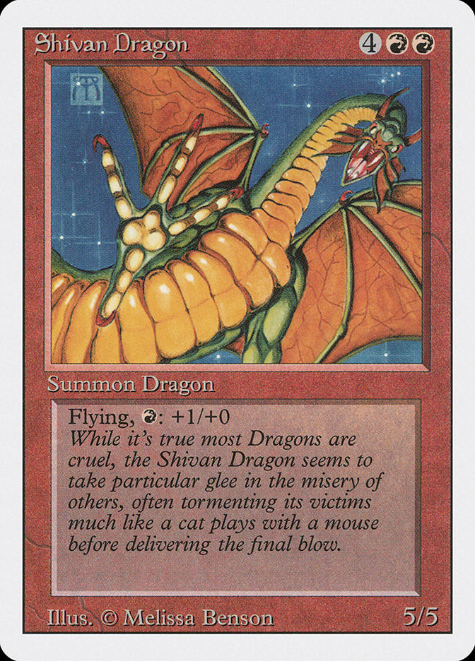 Shivan Dragon [Revised Edition] | L.A. Mood Comics and Games