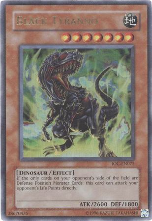 Black Tyranno [IOC-EN075] Ultra Rare | L.A. Mood Comics and Games