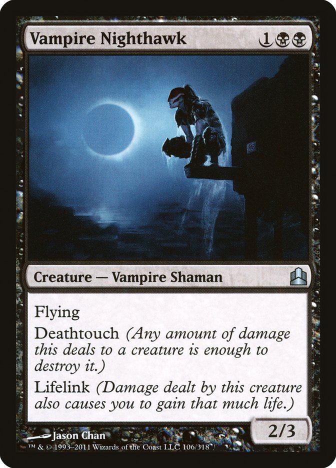 Vampire Nighthawk [Commander 2011] | L.A. Mood Comics and Games