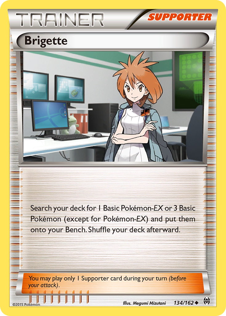 Brigette (134/162) [XY: BREAKthrough] | L.A. Mood Comics and Games