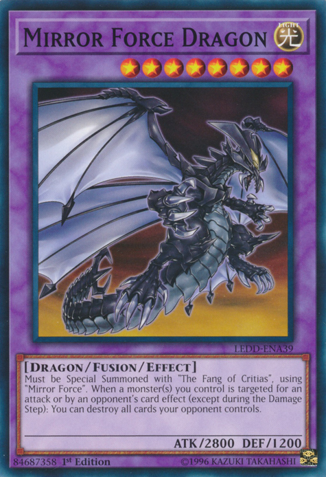 Mirror Force Dragon [LEDD-ENA39] Common | L.A. Mood Comics and Games