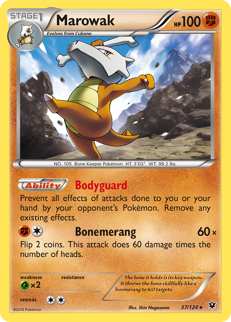 Marowak (37/124) [XY: Fates Collide] | L.A. Mood Comics and Games