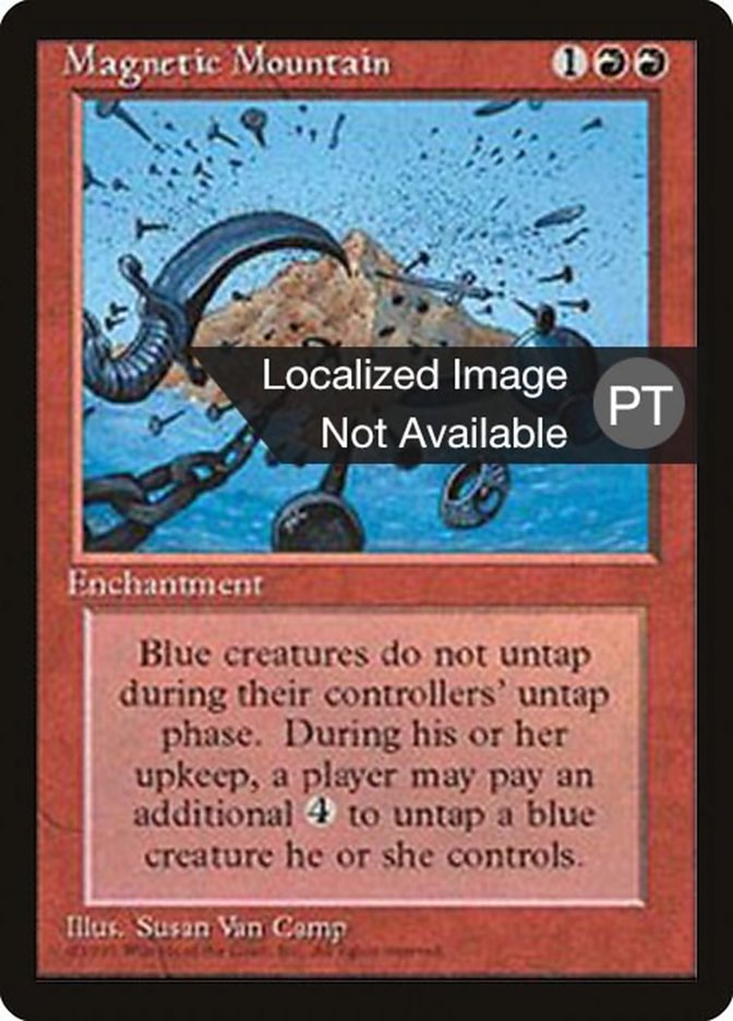 Magnetic Mountain [Fourth Edition (Foreign Black Border)] | L.A. Mood Comics and Games