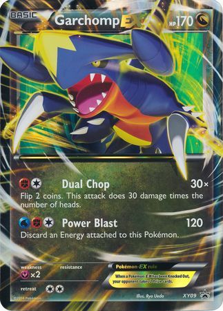 Garchomp EX (XY09) (Jumbo Card) [XY: Black Star Promos] | L.A. Mood Comics and Games