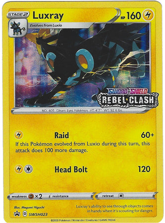 Luxray (SWSH023) (Prerelease Promo) [Sword & Shield: Black Star Promos] | L.A. Mood Comics and Games