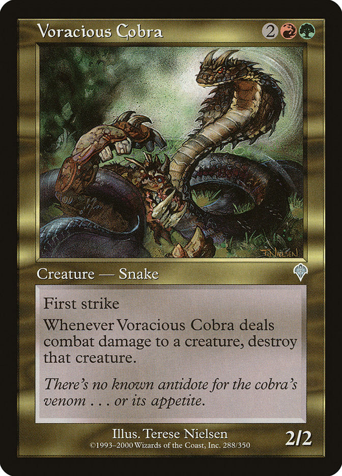 Voracious Cobra [Invasion] | L.A. Mood Comics and Games
