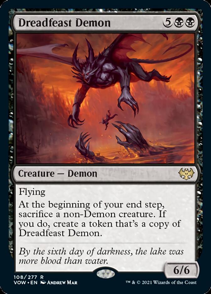 Dreadfeast Demon [Innistrad: Crimson Vow] | L.A. Mood Comics and Games