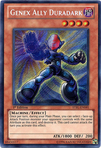 Genex Ally Duradark [STBL-EN095] Secret Rare | L.A. Mood Comics and Games