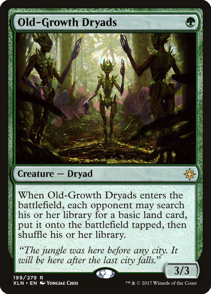 Old-Growth Dryads [Ixalan] | L.A. Mood Comics and Games