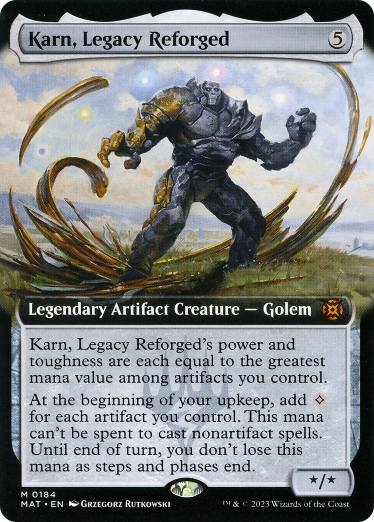 Karn, Legacy Reforged (Extended Art) [March of the Machine: The Aftermath] | L.A. Mood Comics and Games