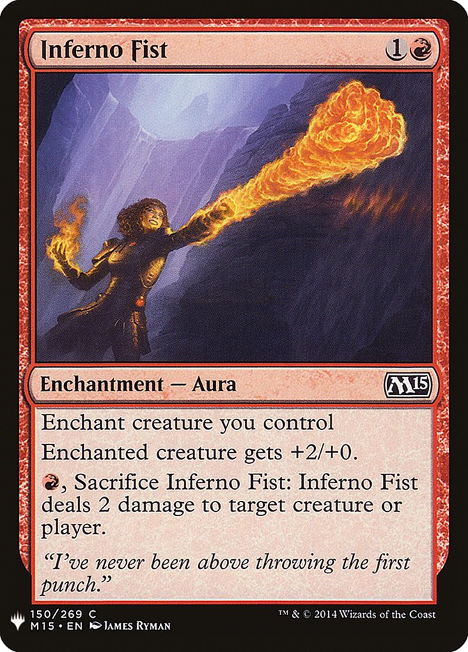 Inferno Fist [Mystery Booster] | L.A. Mood Comics and Games