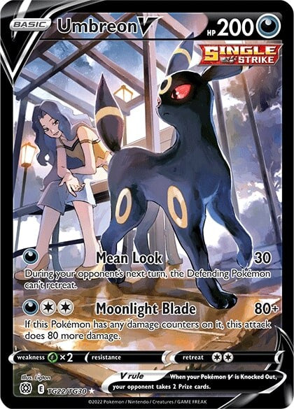 Umbreon V (TG22/TG30) [Sword & Shield: Brilliant Stars] | L.A. Mood Comics and Games