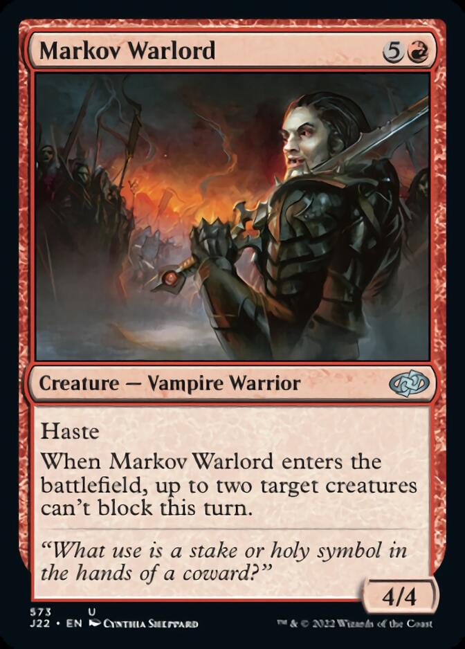 Markov Warlord [Jumpstart 2022] | L.A. Mood Comics and Games