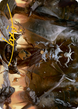 Ormendahl, the Corrupter Art Card (Gold-Stamped Signature) [Innistrad: Midnight Hunt Art Series] | L.A. Mood Comics and Games
