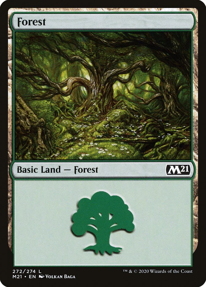 Forest (272) [Core Set 2021] | L.A. Mood Comics and Games