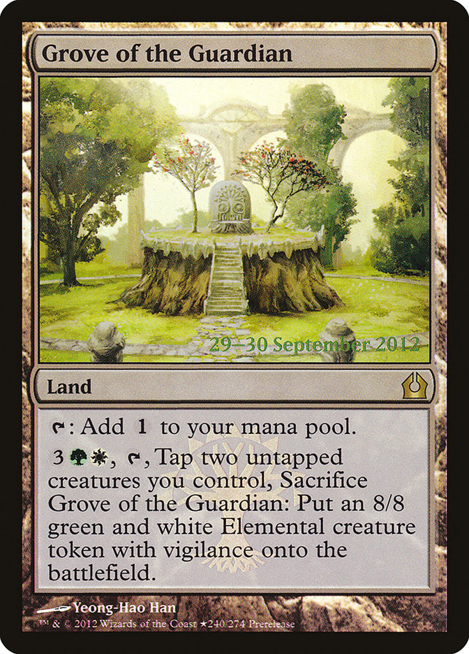 Grove of the Guardian [Return to Ravnica Prerelease Promos] | L.A. Mood Comics and Games