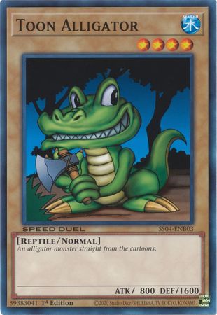 Toon Alligator [SS04-ENB03] Common | L.A. Mood Comics and Games