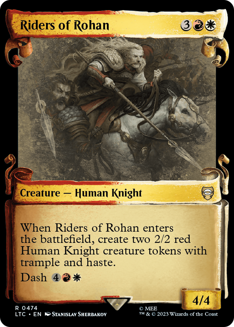 Riders of Rohan [The Lord of the Rings: Tales of Middle-Earth Commander Showcase Scrolls] | L.A. Mood Comics and Games