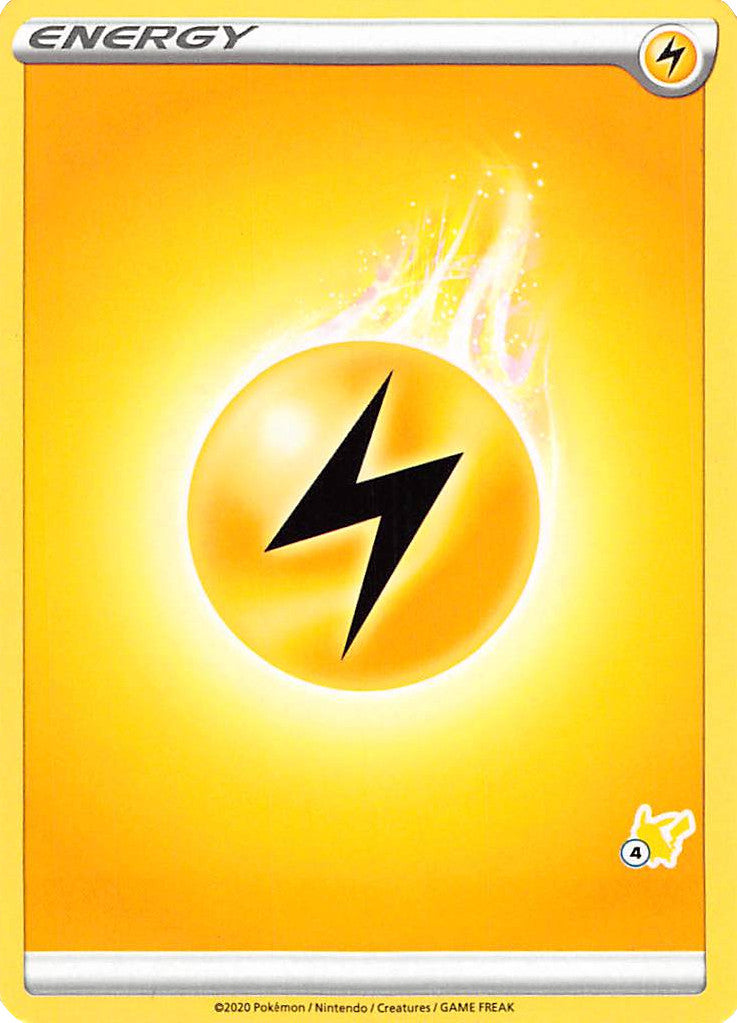 Lightning Energy (Pikachu Stamp #4) [Battle Academy 2022] | L.A. Mood Comics and Games