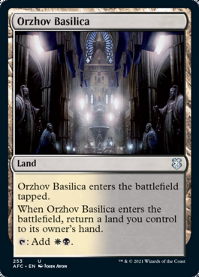 Orzhov Basilica [Dungeons & Dragons: Adventures in the Forgotten Realms Commander] | L.A. Mood Comics and Games