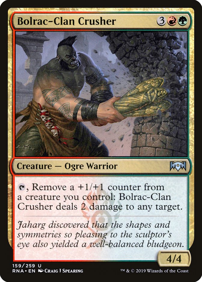 Bolrac-Clan Crusher [Ravnica Allegiance] | L.A. Mood Comics and Games