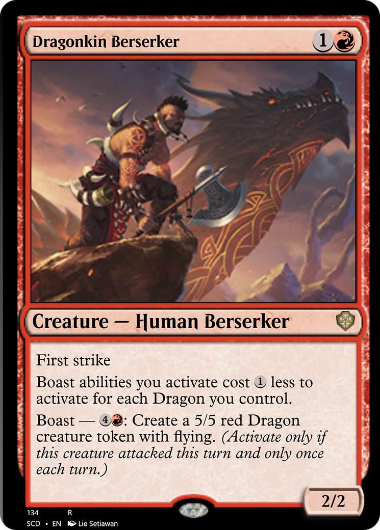 Dragonkin Berserker [Starter Commander Decks] | L.A. Mood Comics and Games