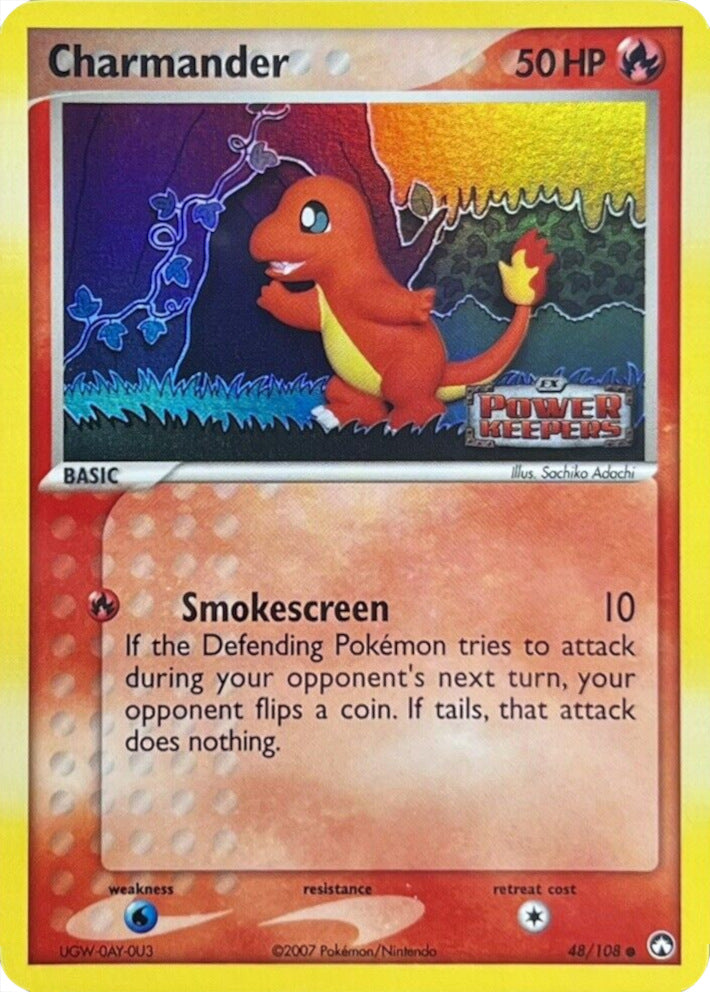 Charmander (48/108) (Stamped) [EX: Power Keepers] | L.A. Mood Comics and Games