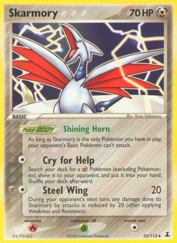 Skarmory (55/113) [EX: Delta Species] | L.A. Mood Comics and Games