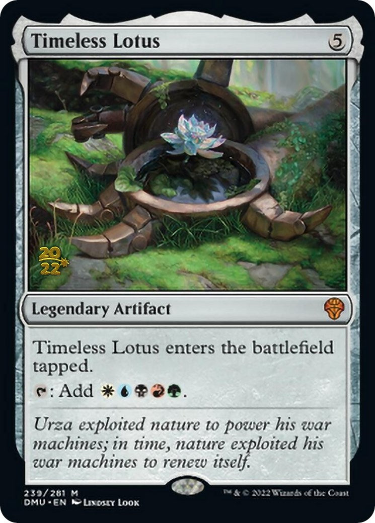 Timeless Lotus [Dominaria United Prerelease Promos] | L.A. Mood Comics and Games