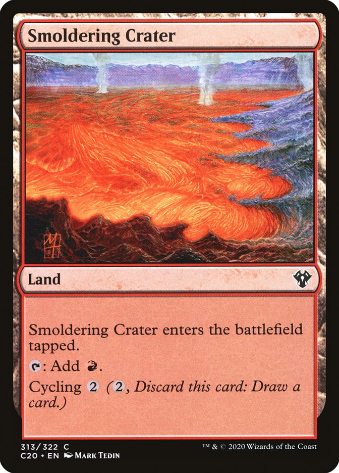 Smoldering Crater [Commander 2020] | L.A. Mood Comics and Games