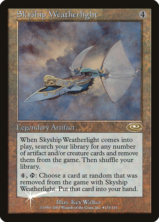 Skyship Weatherlight (Kev Walker) [Planeshift] | L.A. Mood Comics and Games