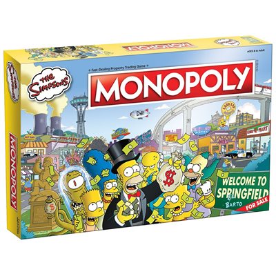 Monopoly: The Simpsons | L.A. Mood Comics and Games